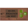 Wildes Wachs Tuch für Brot "Pflanze" grün, 60 x 46 cm